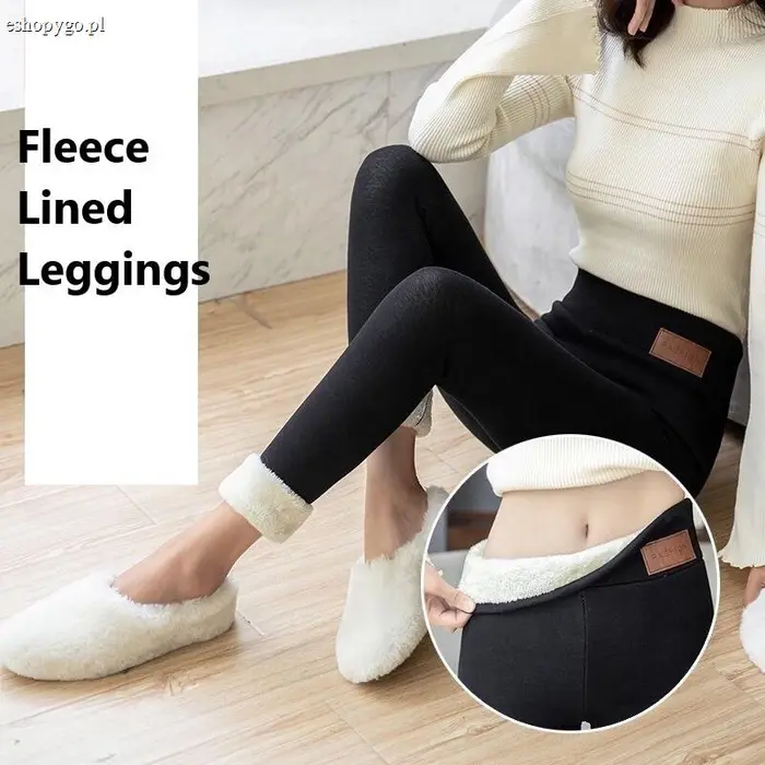 Ocieplane legginsy damskie 1+1 GRATIS