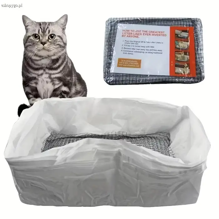 Siatka filtrująca do kuwety dla kota (10 sztuk) CATNET