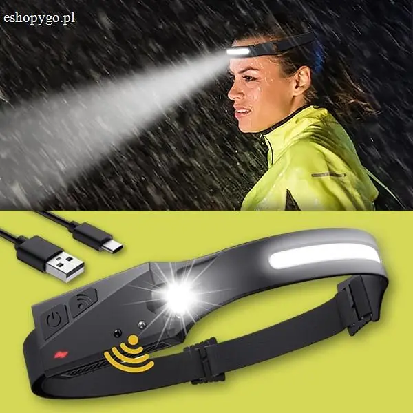 FLASH LED latarka na głowę