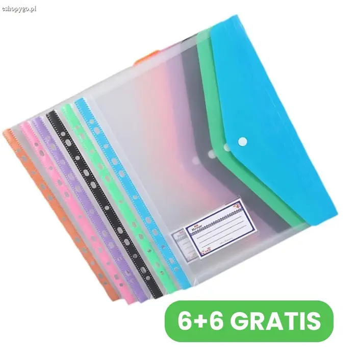 Teczki do organizacji dokumentów SEAL 6+6 GRATIS