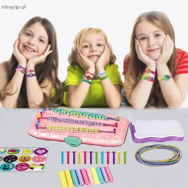 Zestaw do wyplatania bransoletek LOOMCRAFT