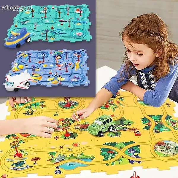 Kolejowa układanka TRAINPUZZLE