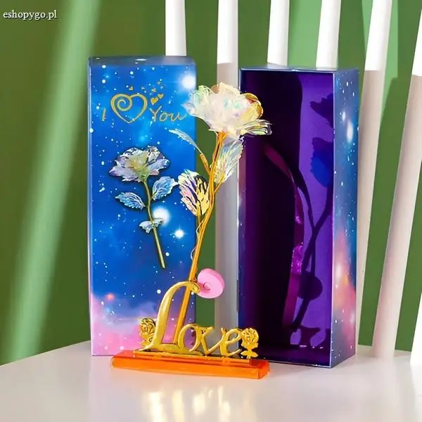 Wieczna złota róża ROSEGOLD