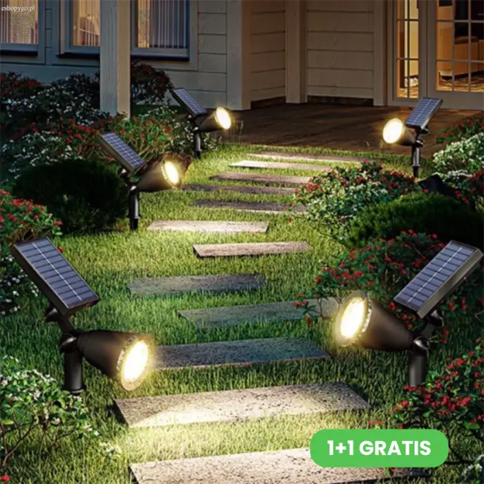 Solarny reflektor zewnętrzny LUMIREF 1+1 GRATIS