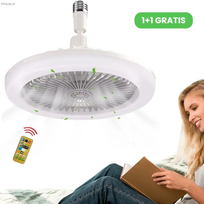 Wentylator sufitowy AERO 1+1 GRATIS