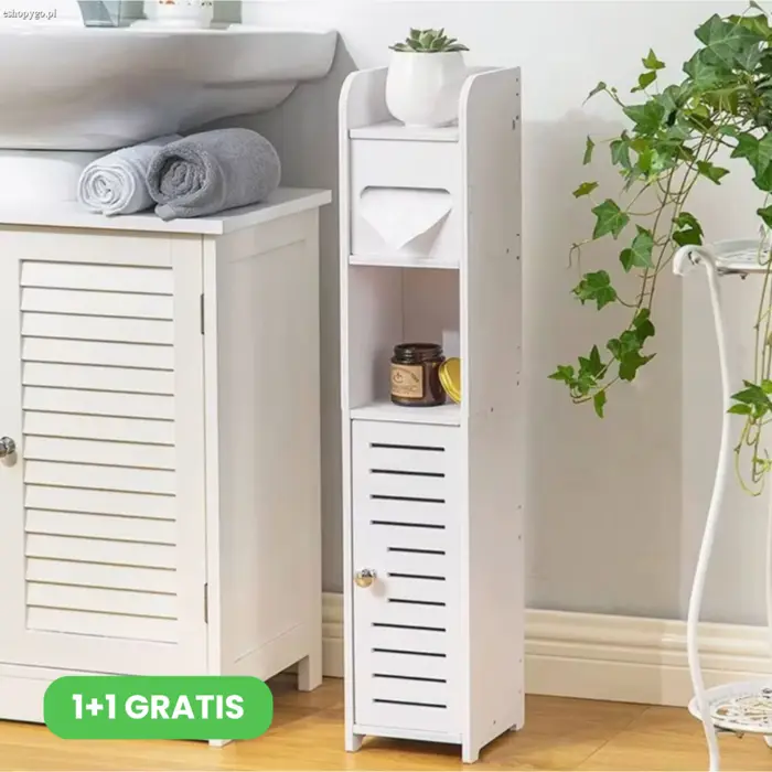 Łazienkowa szafka na przechowywanie STORIX 1+1 GRATIS