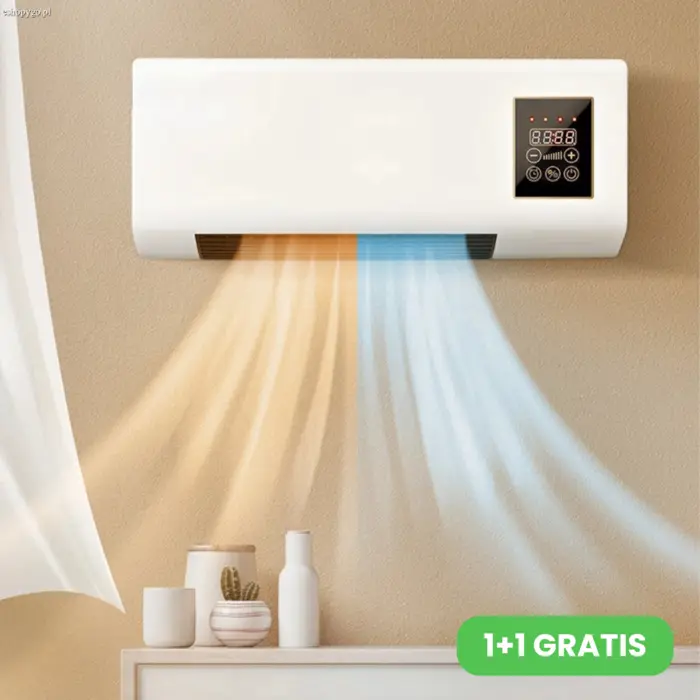 Klimatyzator grzewczo-chłodzący 2‑w‑1 PROWIND 1+1 GRATIS