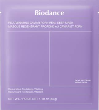 Biodance, Rejuvenating Caviar PDRN, maska w płachcie, hydrożelowa, odmładzająca, 1 szt.