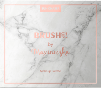 Brush UP!, by Maxineczka, multifunkcyjna paleta do makijażu, oczu i twarzy, 02 Sun Chaser, 18,5 g