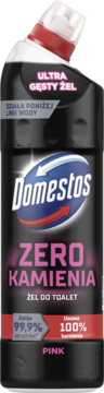 Domestos, Zero Kamienia, żel do toalet, Pink, 750 ml