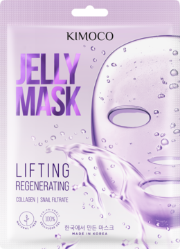Kimoco, Jelly, maska w płachcie, liftingująco-regenerująca, 23 ml