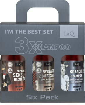 LaQ, I'm The Best Set, zestaw dla mężczyzn, 1 szt.