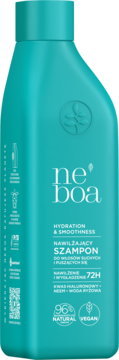 Neboa, Hydration & Smoothness, szampon do włosów suchych i puszących się, nawilżenie i wygładzenie, 300 ml