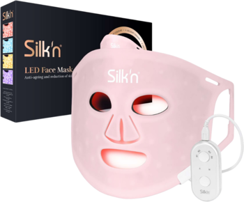 Silk'n, Facial LED 100, maska LED na twarz, Różowa, 1 szt.