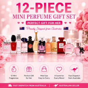 12-Piece Mini Perfume Gift Set – Perfect Gift for Her