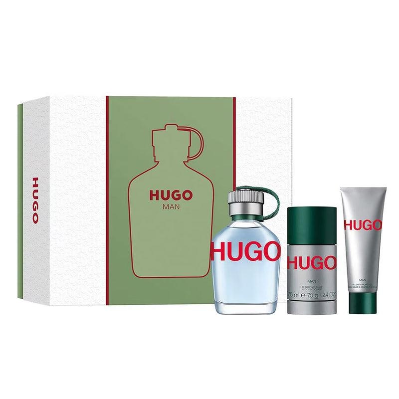 Hugo Boss Hugo Man Eau De Toilette 3 Piece Gift Set