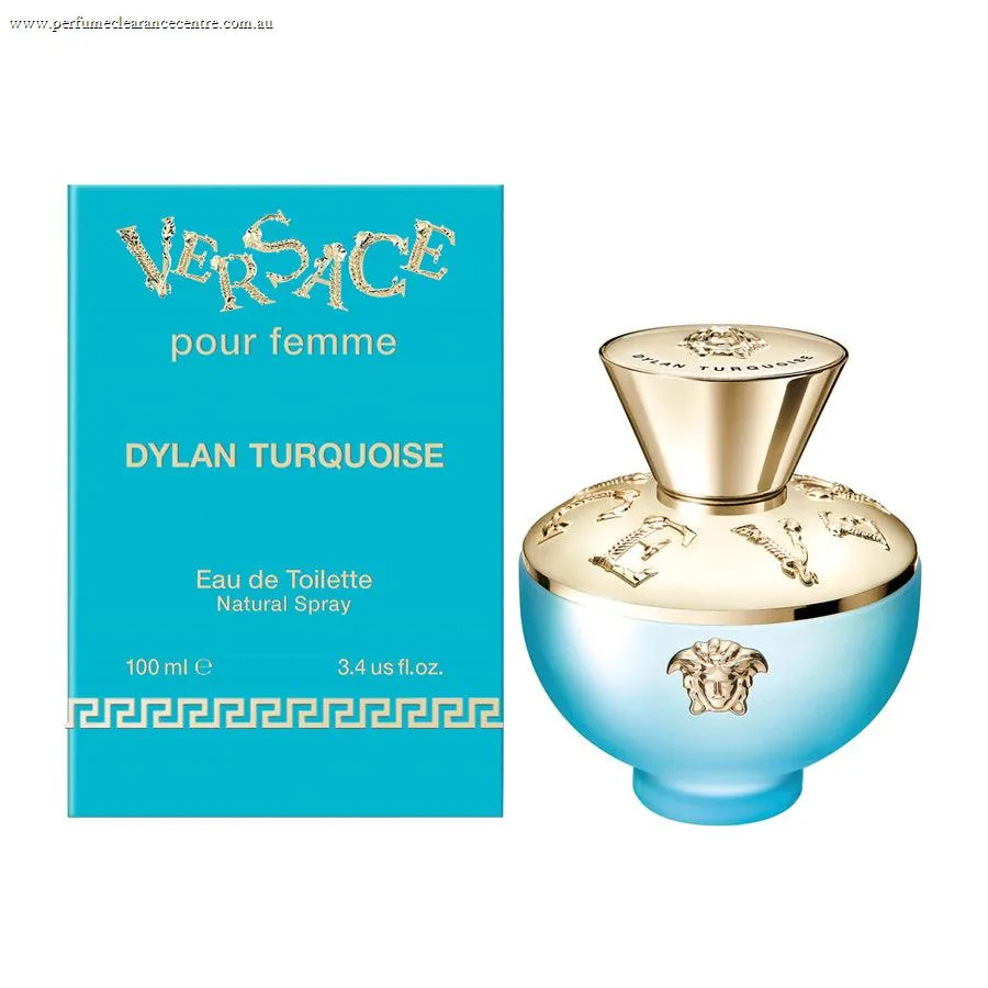 Versace Dylan Turquoise Pour Femme Eau De Toilette 100ml*